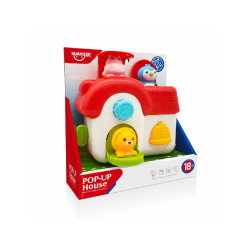 WOOPIE BABY 59370 Interaktywny domek Pop-Up zwierzątka