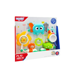 WOOPIE BABY 59462 Łuk sensoryczny słoń papuga