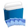 Wkład żelowy mrożący 480g Kamai Coolbox, do lodówek turystycznych, kolor niebieski