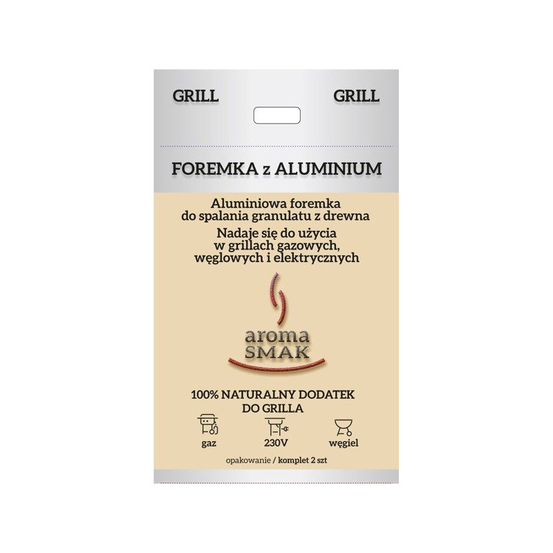 FOREMKI ALUMINIOWE AROMA SMAK