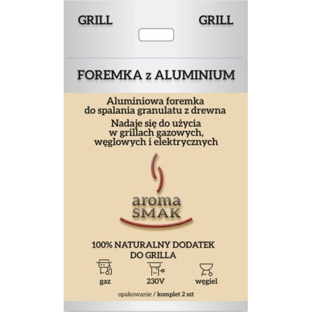 FOREMKI ALUMINIOWE AROMA SMAK