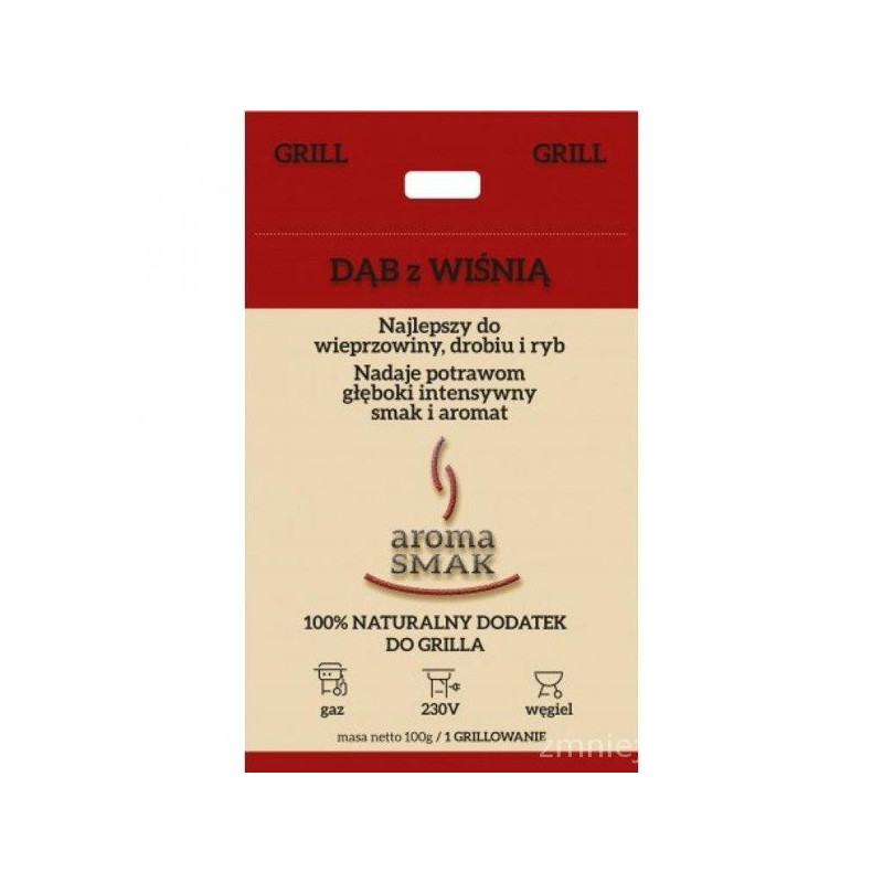 GRANULAT DĄB Z WIŚNIĄ AROMA SMAK
