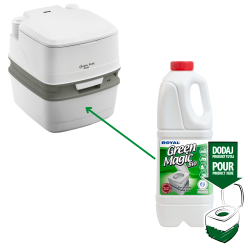 Koncentrat - Płyn 2L do toalet turystycznych GREEN MAGIC BIO