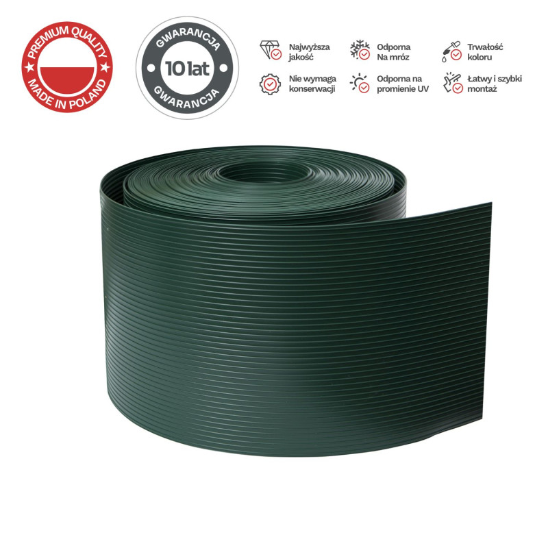 Taśma ogrodzeniowa ROLKA 26mb CLASSIC 19cm PROTECTO™ ZIELONA