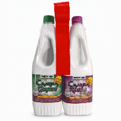 Płyny do toalet ZESTAW 2 x 1,5L Camp Green i Campa Rinse Plus