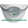 Toaleta turystyczna THETFORD EXCELLENCE 21L przenośna z pompką elektryczną  92306
