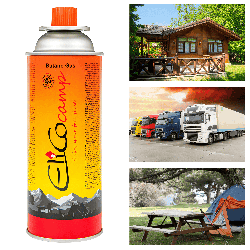 Kartusz gazowy z kołnierzem 220g/400ml