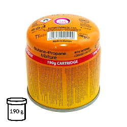 Kartusz nabój gazowy nabijany 190g/393ml
