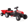 ARTYK 073168 PILSAN Traktor na pedały z przyczepą czerwony