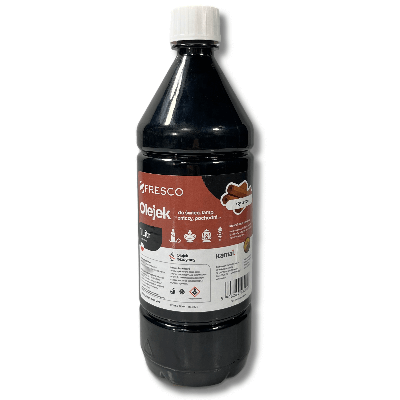 Paliwo olej do lamp, pochodni i świec 1,0L CYTRYNOWY