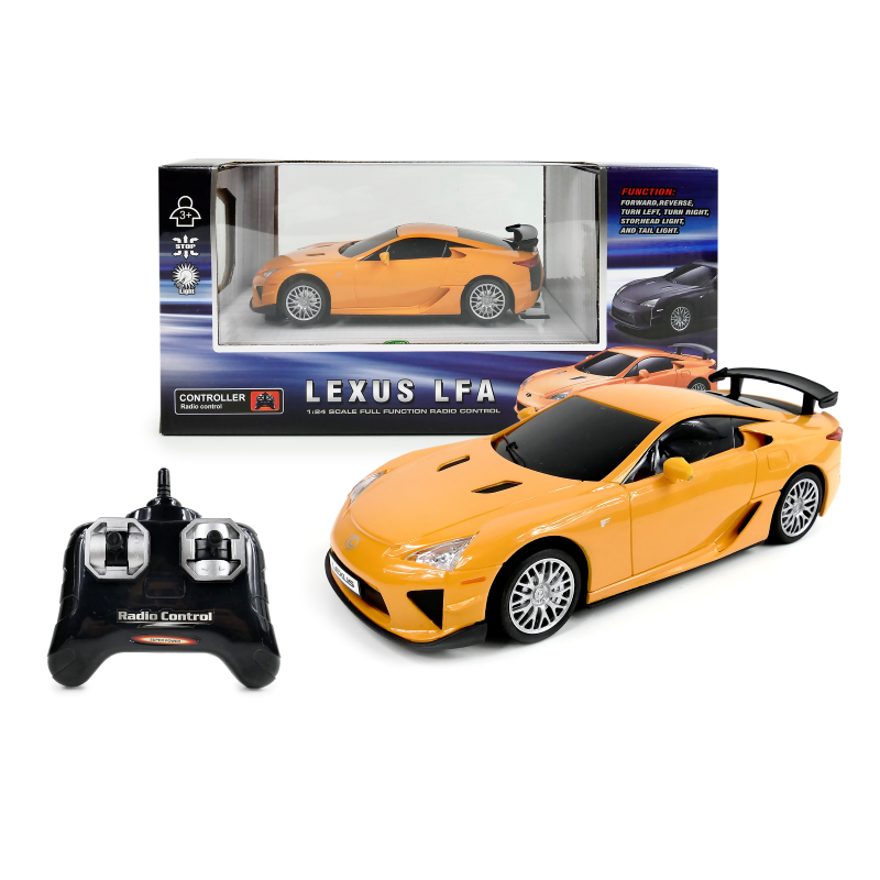 ARTYK 137464 Auto zdalnie sterowane LEXUS LFA pomarańczowy