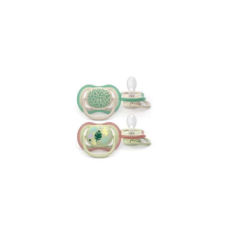 AVENT SCF087/17 Smoczek Ultra Air 6-18m liście