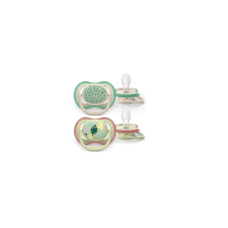 AVENT SCF087/17 Smoczek Ultra Air 6-18m liście