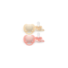 AVENT SCF091/38 Smoczek Ultra Soft 0-6m 2 szt. beżowy/koralowy