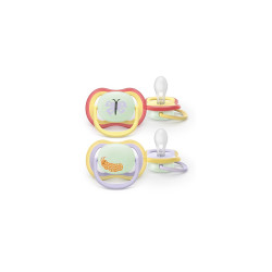 AVENT SCF376/25 Smoczek STHR AIR NIGTTIME 0-6 motyl/gąsienica