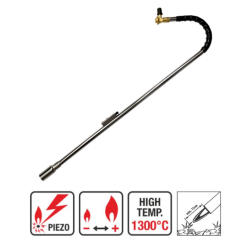 Palnik gazowy z PIEZO Long Weed