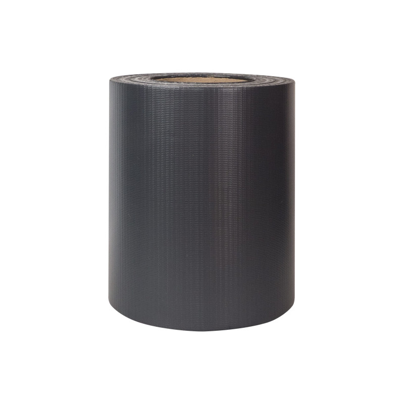 Taśma ogrodzeniowa GRAFIT 19cm x 35mb LITE PVC 450g/m2 + 20 klipsów GRATIS
