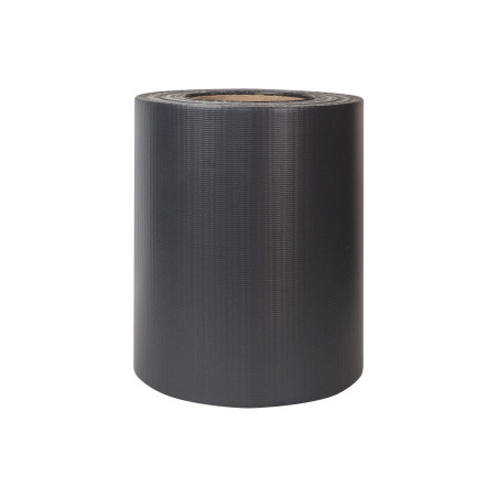 Taśma ogrodzeniowa GRAFIT 19cm x 35mb LITE PVC 450g/m2 + 20 klipsów GRATIS