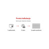 Taśma ogrodzeniowa PASKI 6 x 2,55mb ORANGE 19cm PROTECTO™ ZIELONA + 12 klipsów GRATIS