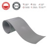 Taśma ogrodzeniowa PASKI 6 x 2,55mb CLASSIC 19cm PROTECTO™ SZARA + 12 klipsów GRATIS
