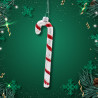 Eleganckie Ozdoby Świąteczne "Laseczka Cukrowa" z Szkła od Kamai Christmas Decoration®