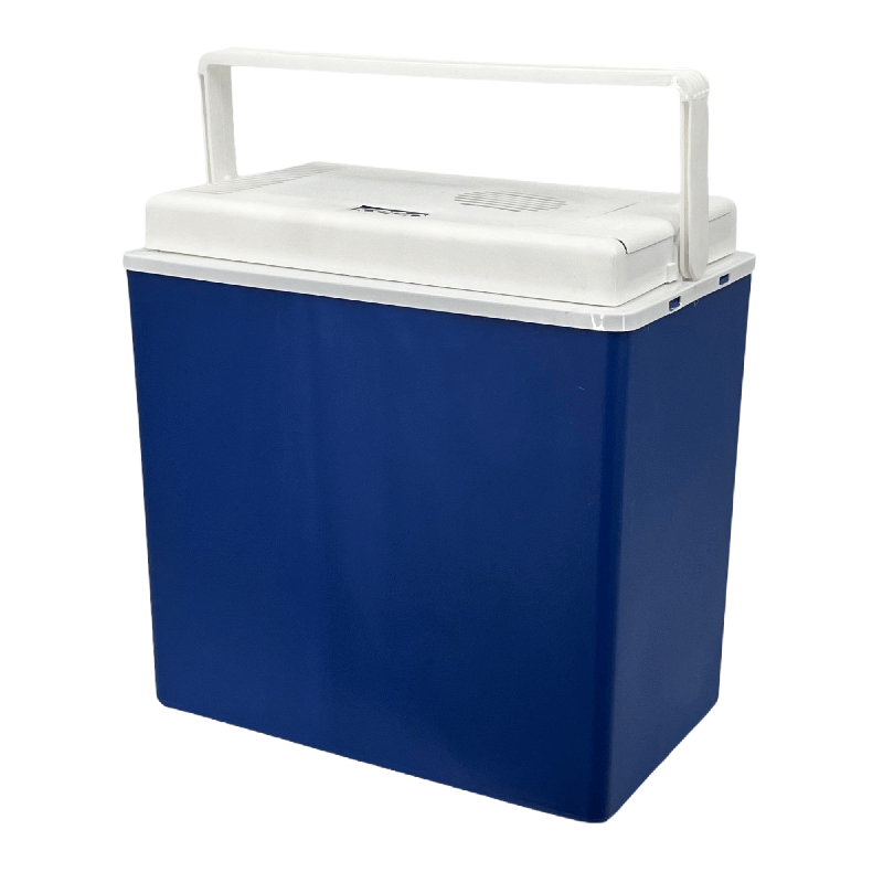 Lodówka samochodowa elektryczna 24L KAMAI ICEGO, zasilanie 12-230V, niebieska