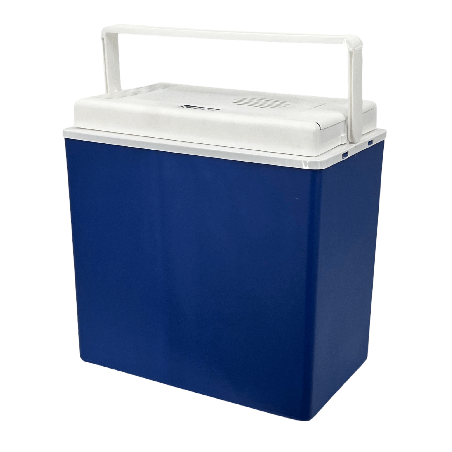 Lodówka samochodowa elektryczna 24L KAMAI ICEGO, zasilanie 12-230V, niebieska