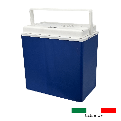 Lodówka samochodowa elektryczna 24L KAMAI ICEGO, zasilanie 12-230V, niebieska