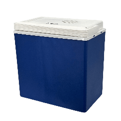 Lodówka samochodowa elektryczna 24L KAMAI ICEGO, zasilanie 12-230V, niebieska
