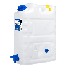 Kanister na wodę pitną z kranikiem i odpowietrznikiem, tworzywo HDPE, 20L