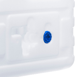 Kanister na wodę pitną z kranikiem i odpowietrznikiem, tworzywo HDPE, 20L