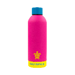 Butelka termiczna Kamai Gio Style, stal nierdzewna, różowa, pojemność 0,5L