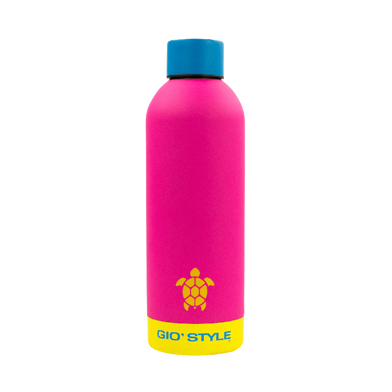 Butelka termiczna Kamai Gio Style, stal nierdzewna, różowa, pojemność 0,5L