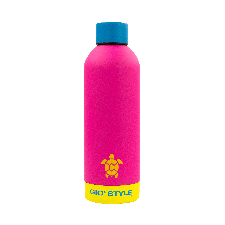 Butelka termiczna Kamai Gio Style, stal nierdzewna, różowa, pojemność 0,5L