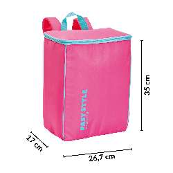 Plecak termiczny Kamai Gio Style, w kolorze różowym, pojemność 15 L