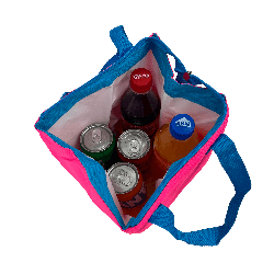 Torba lunchowa Kamai Gio Style, w kolorze różowym, pojemność 5L