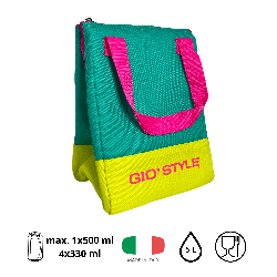 Torba lunchowa Kamai Gio Style, w kolorze seledynowym, pojemność 5L
