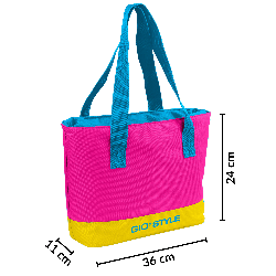 Torba plażowa Kamai Gio Style, w kolorze różowym, pojemność 9L