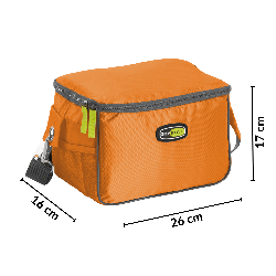 Torba lunchowa Kamai Gio Style na ramię, pomarańczowa, pojemność 7L