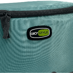 Torba lunchowa Kamai Gio Style na ramię, pastelowa zieleń, pojemność 7L