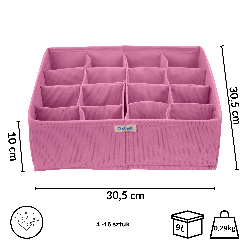 BLOSSOM duży organizer do szufaldy 30,5x30,5x10cm
