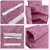 BLOSSOM Wiszący organizer do szafy 4 przegrody 33x33x82cm