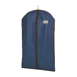 BLUE niebieski organizer na płaszcz 65x100cm