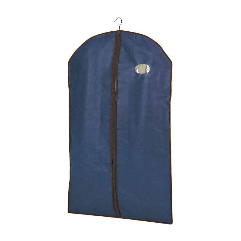 BLUE niebieski organizer na płaszcz 65x100cm