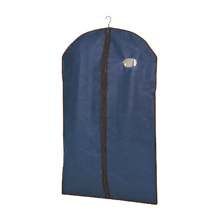 BLUE niebieski organizer na płaszcz 65x100cm