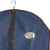 BLUE niebieski organizer na płaszcz 65x100cm
