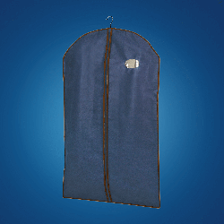 BLUE niebieski organizer na płaszcz 65x100cm