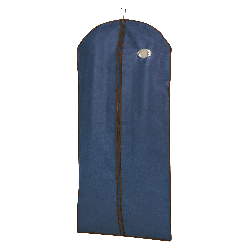BLUE niebieski organizer na płaszcz 65x135cm