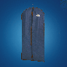 BLUE niebieski organizer na płaszcz 65x135cm