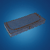 BLUE niebieski organizer do szafy na suwak 120x50x15cm